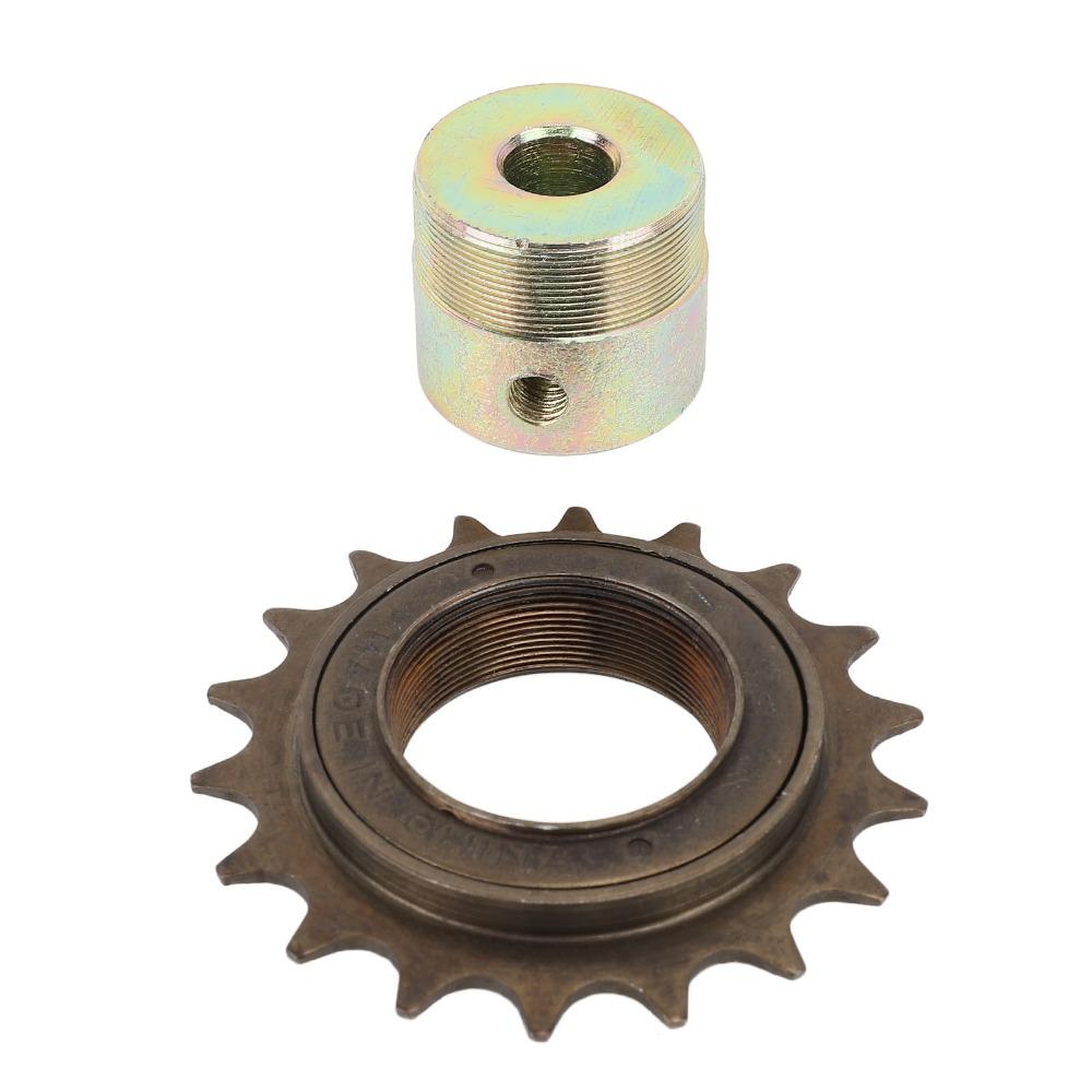 Steel Threaded Bicycle Freewheel with 13mm Connector Bike Freewheel  for Bike Upgrade