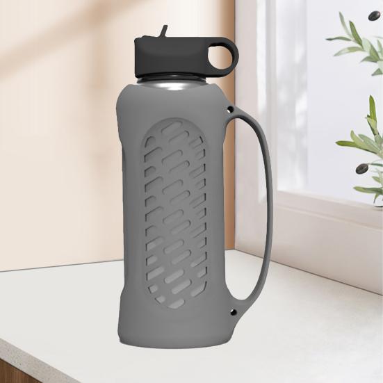 Bottle Cover BPA Free Anti-scratch Hollow Out Design Silicone Portable 40oz Thermal Mug Protector Sleeve Kitchen Gadget