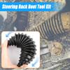 Steering Rack Boots, Compatible Steering Rack, 12 Pieces Front Steering Rack Boots Silicone Bellows