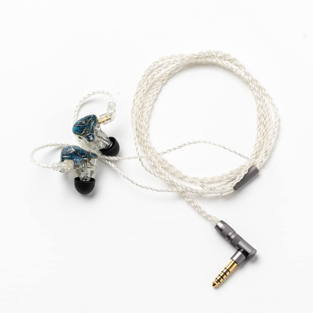 qdc Anole V3 Features two tuning switches and a plug with switchable II-S [3BA Multi-Driver Earphones] 3-in-1 3.5mm/2.5mm/4.4mm connectors.