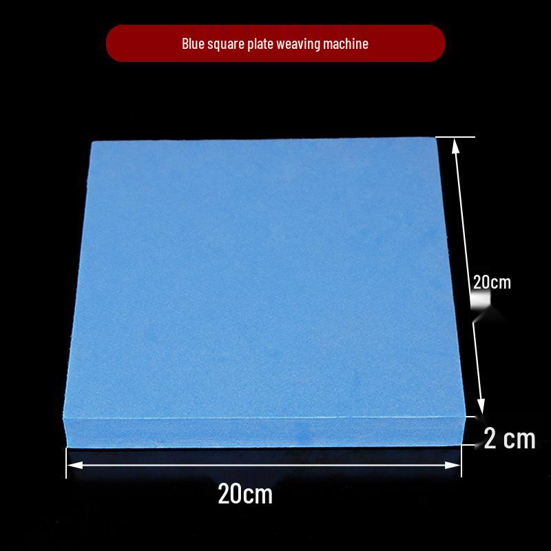 EVA Foam Craft Weaving Discs: Round, Square, White Winding Discs