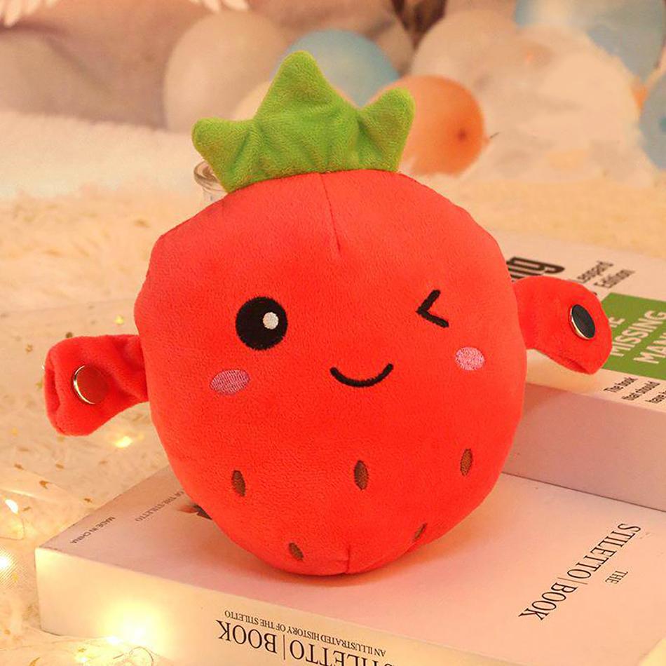 Funny Banana Induction Musical Plush Toy Touch Sensing Piano Beat Rhythm Dual Play Mode Couple Family Party Sensory Game Gift