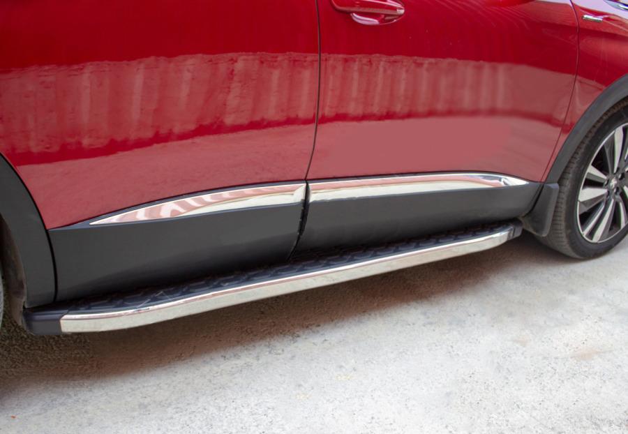 Door Molding (4 Pcs, Stainless Steel) for Citroen C5 Aircross 2017-