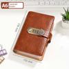 With Password Lock Saving Money Binder Wallet Storage Planner Organizer Account Book  Girls Boys