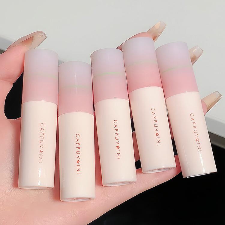 

CAPPUVINI Velvet Lip Gloss 6 цветов матовая водостойкая помада с яркими цветами