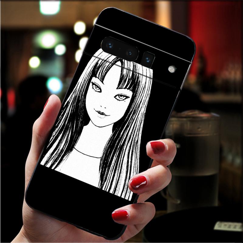 

Phone Case For Google Pixel 10 9 Pro XL 9A 8 7 6 Pro Pixel 8A 7A 6A Pixel 8 7 6 5 Japanese horror comic Tomie Google Pixel 8a