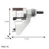 Multifunctional Electric Sewing Machine with Zipper, Binding, and Overlock Presser Foot Attachments