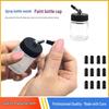 22cc Glass Side Pot Airbrush Paint Bottle for Model Art Spray Painting