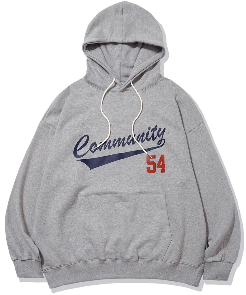 Community 54 Sweat Hoodie[Grey]