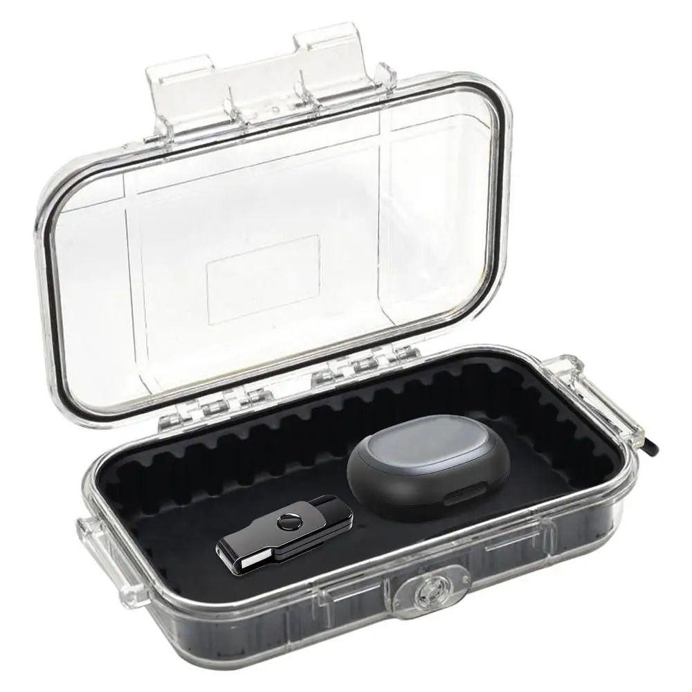 Portable Sealed Safety Box Shockproof Hard Carry Toolbox Durable Waterproof Tool Dry Case Fishing