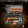 38-In-1 Labor-Saving Ratchet Multi Tools  Screwdriver Bit Set Portable Purpose Socket Wrench Tool Set  Hardware Hand Tools