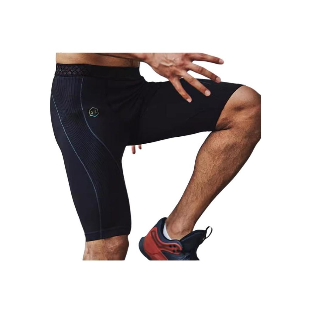 Under Armour Pantaloncini Fitness Allenamento Uomo Pantaloncini Nero 1351455-001