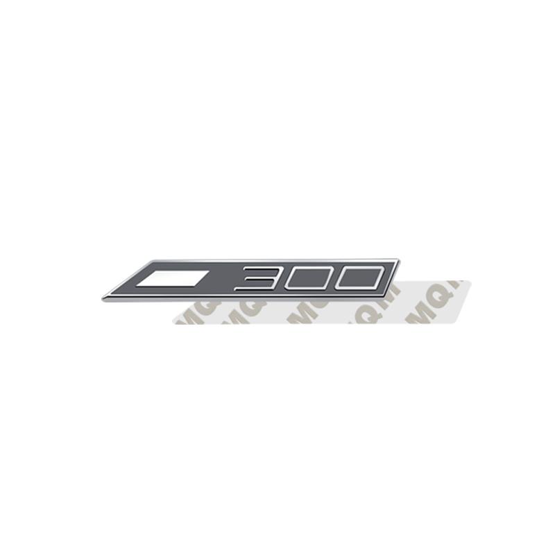 zjcr6 Car Accessories Metal Race Flag Front Hood Grille Emblem Rear Trunk Body R 300 Badge Sticker For Seat IBIZA Leon Cupra Ateca