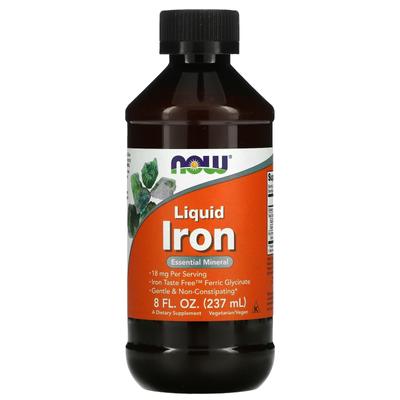 NOW Foods, Tekuté železo, 8 fl oz (237 ml)