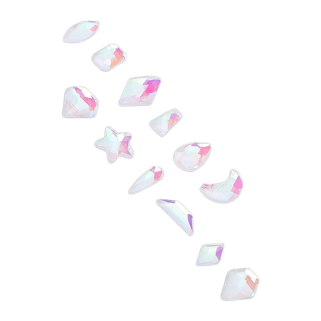 Nail Art Rhinestones Aurora Multipurpose Nail Diamonds for Home Salon Nail Art Schools