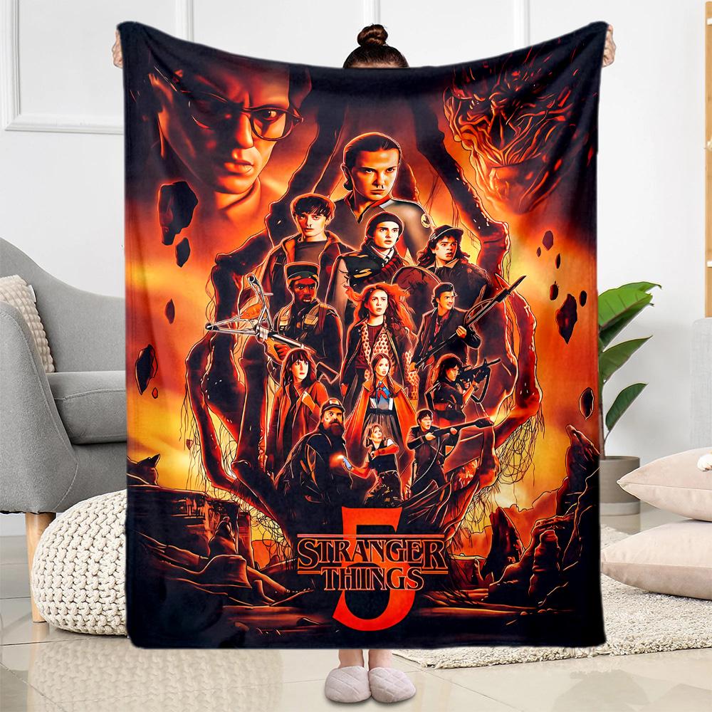 Upside Down Adventure Suitable Blanket for Offices, Travel, Living Rooms Also a Good Gift for Friends and Family Suitable for All Seasons.