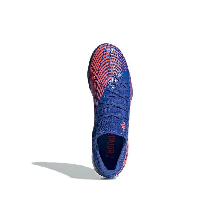 Adidas Predator Edge.3 L TF (Rubber Studs) Turf Soccer Shoes Unisex Soccer Shoes Blue GX2632