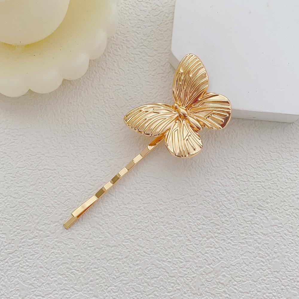 

Fashion Butterfly Hair Clip Pins Metal Bridal Hairpin for Women Hair Barrettes Luxury Hair Bangs Clip Wedding Hair Accessories