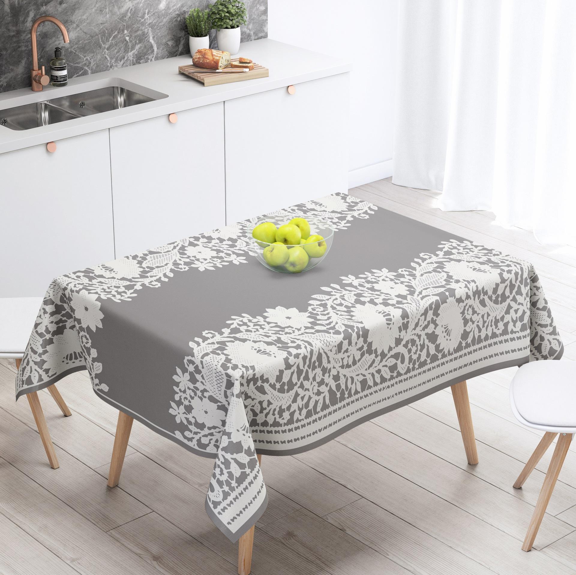 Этническая Простая Скатерть для Обеденного Стола Ретро Узор Amazon Home Скатерть для Обеденного Стола Кофейного Стола Скатерть Коврик для Стола 40*60cm short plush (45g)