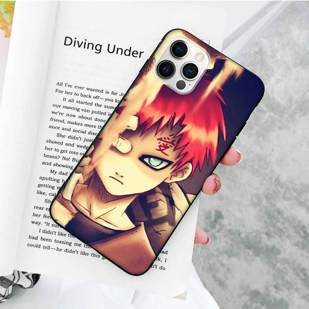 

JW81 Наруто Гаара черный мягкий чехол для Xiaomi Poco X6 X4 M5 M6 F5 F6 C65 C55 C50 C51 C40 Pro Redmi 14C A3X 13C 12C 11T 10A 9C Note 7 6 8A Plus Redmi 12C арлекин