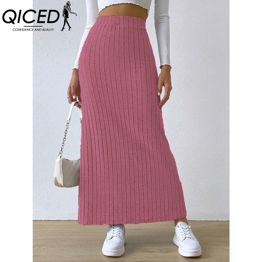 

QICED Женская Модная Повседневная Летняя Весенняя Юбка XXXXXL розы красного