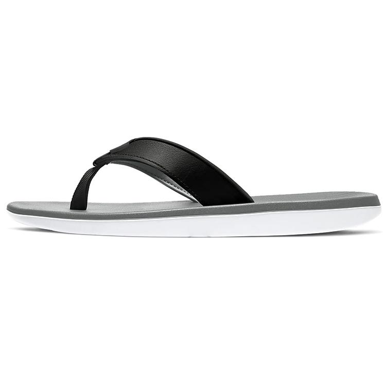 

Nike Kepa Kai Thong Gray Black Slippers White Gray Black AO3621-012 38.5