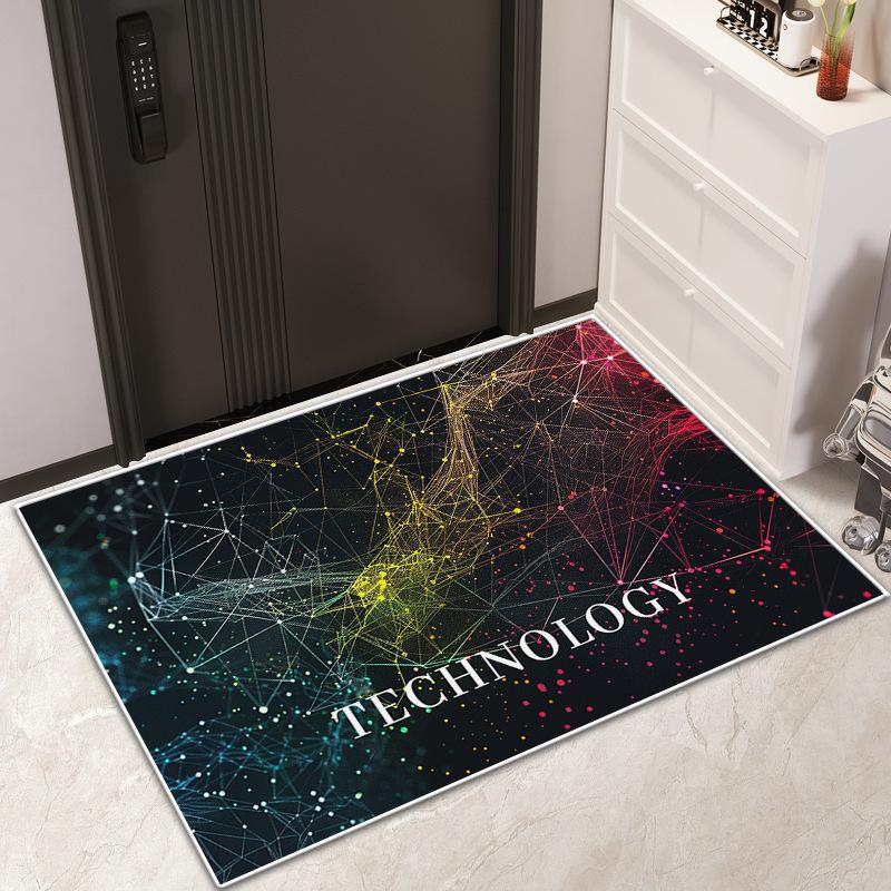 Bathroom Door Bathroom Non-slip Mat Toilet Fall Mat Soft Diatom Mud Absorbent Quick Drying Mat