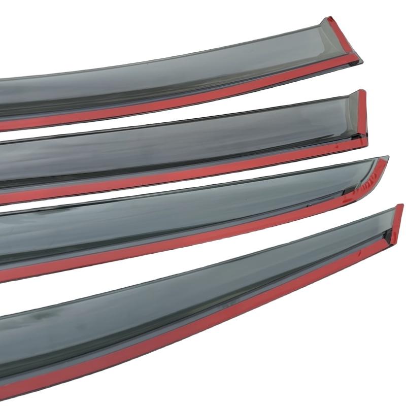 For VW VOLKSWAGEN TOURAN 2006-2025 Side Window Visors Rain Sun Deflector Guard Weathershield Slim Moulding Trim Cars Accessories