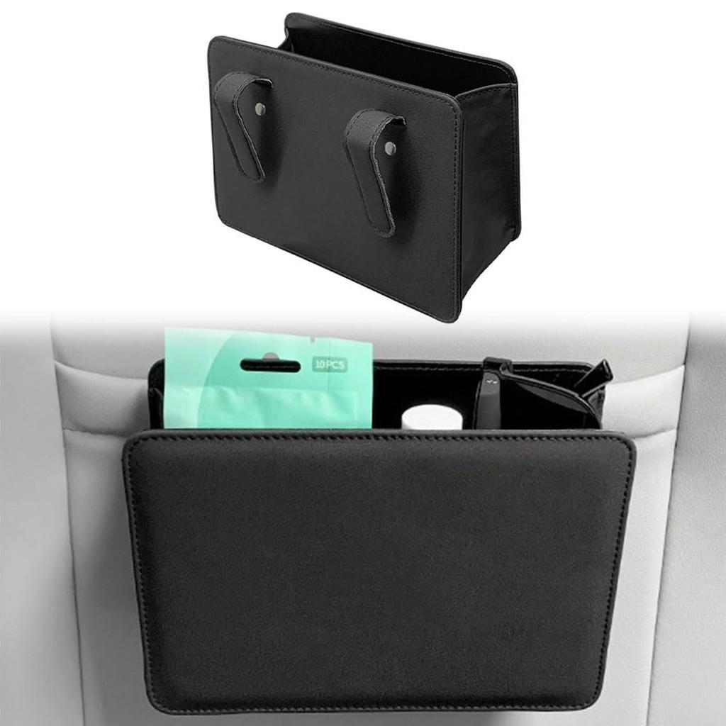 Cyiiifa Car Trash Storage Multifunctional Car Trash Large Capacity Car Storage Foldable Storage Luggage Door Car Trash Seat Back Rear Can, Container,
