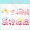 Entzückende Pvc Kirby Figur Star Kirby Wolkenkuchen Auto Display Blind Box Sammlerstück