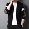 Men's Slim Fit Long Sleeve Knitted Cardigan - Spring/Autumn Casual Businesswear