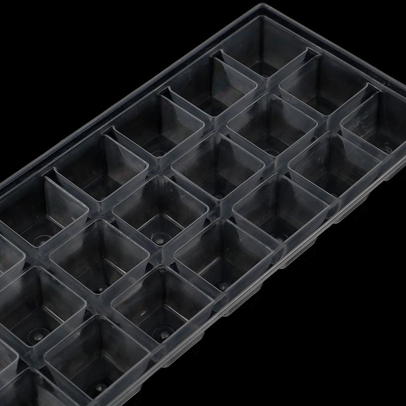 Stampo per Cubetti di Ghiaccio Pudding Maker a 21 Scomparti Vassoio per Ghiaccio da Frigorifero Strumento Plastica Bar