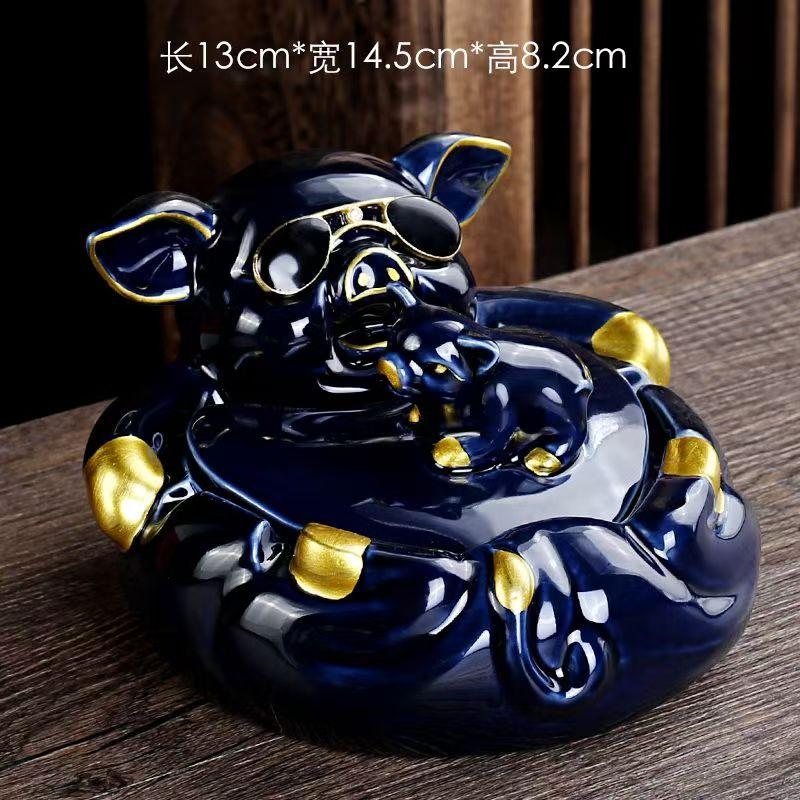 Creative Ornament Ashtray Cartoon Decoration Large Light Luxury Home Ashtrays Personality Trend Living Room Smoking Accessories