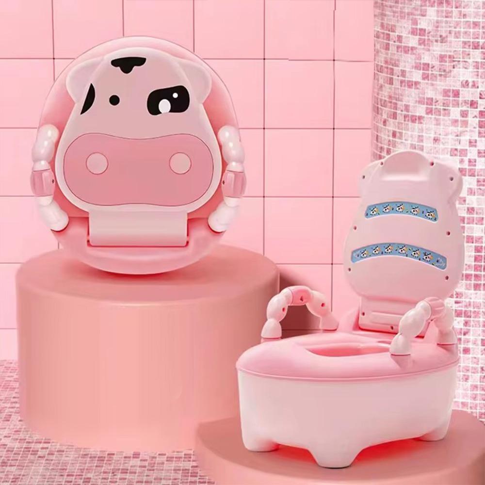 Tréninková dětská toaletní židle skládací nočníky pro chlapce a dívky dětská pisoárová sedačka s madlem