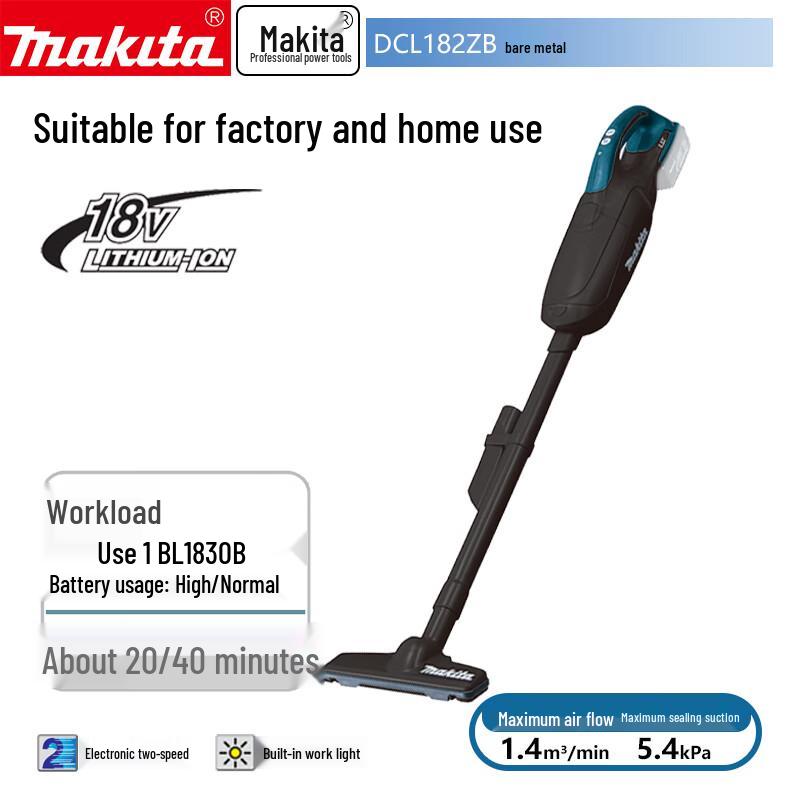 Makita DCL182 18В Беспроводной ручной пылесос Вилка CN (адаптер в комплекте)
