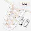 New Magnetic Buckle Shoe Laces No Tie Shoelaces Tieless Shoelace Quick Release Clasp Lock for Sneakers Canvas Casual Shoe Boots
