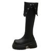 Autumn Women Boots New Fashion Simple Long Tube Boot Thick Soled High-end Luxury Women Shoe Versatile Retro Over The Knee Boots