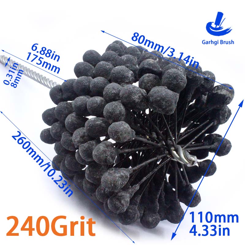 HOT SALE 105MM Cylinder Hone Brushes Flexible Bore Rotary Honing Tool Engine Camshaft Motorcycle Car Grinding Deburring Metal