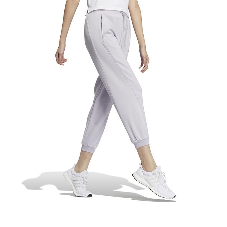 Женские джоггеры с манжетами и принтом логотипа Adidas — фото 3