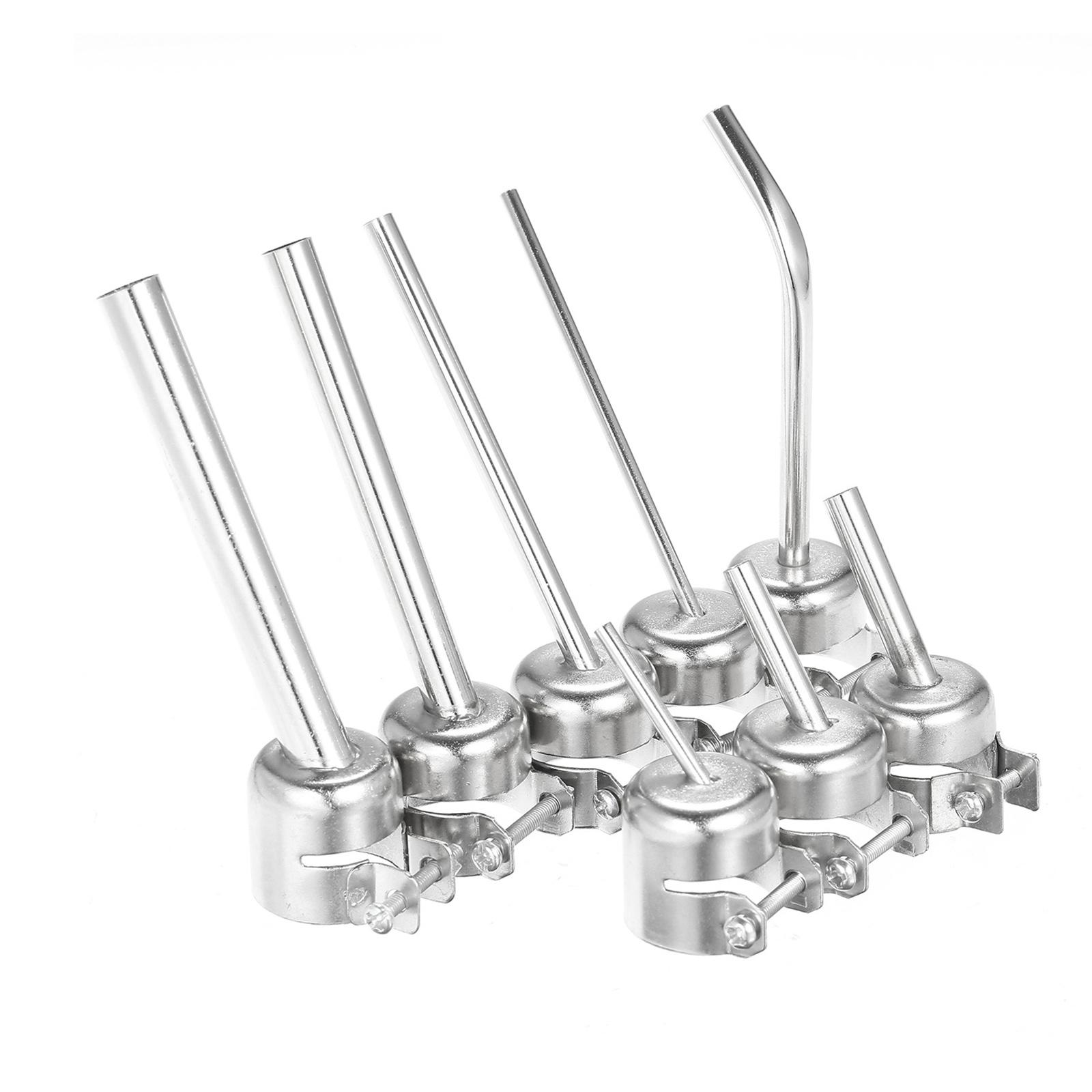 

Универсальные насадки для тепловых пушек 3/5/6/8/10 мм, насадки для горячего воздуха, жаропрочные насадки с изогнутым углом 45 градусов, наконечник