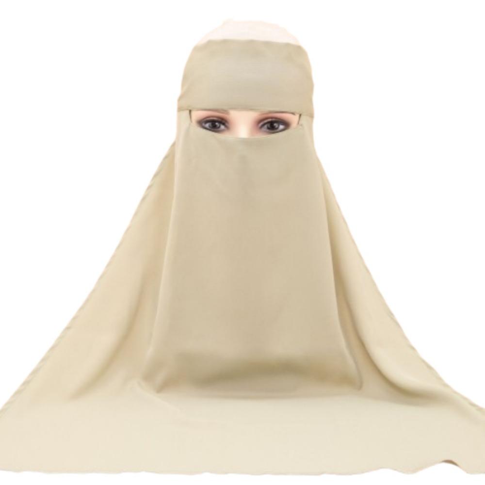 Knytebånd Nida Hodeinnpakningslue Elastisk Islamsk Hodeskjerf Beskjedne Muslimske Kvinners Skjerf Daglig Bruk