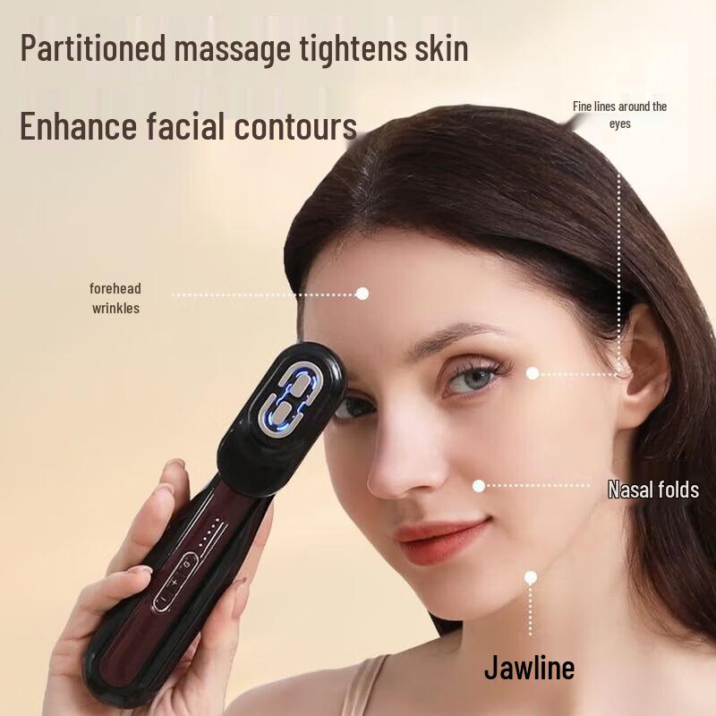 CHIGO 3-in-1 Head, Face & Body Massager with Red & Blue Light CN plug (adapter included)