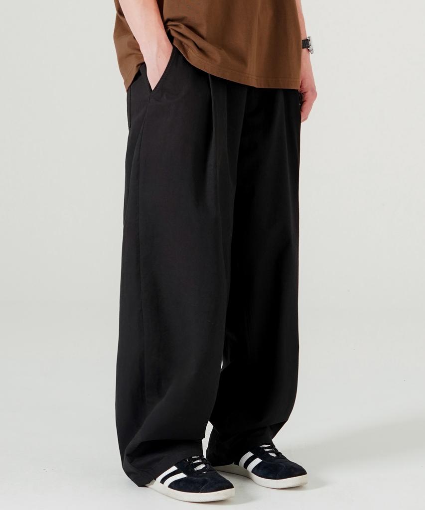 WV PROJECT Washed Cotton Balloon Pants Black Hslp7796