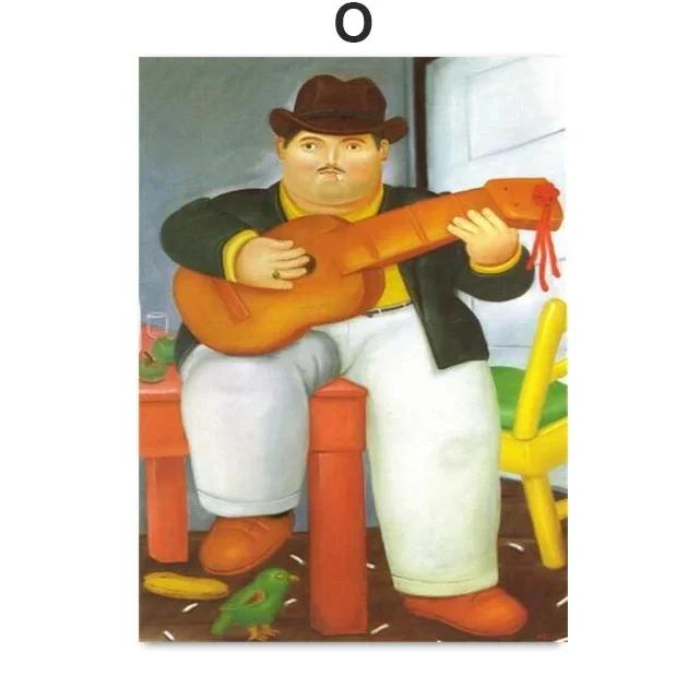 Fernando Botero Femei Dansând Circ Artă de Perete Pictură pe Pânză Postere și Imprimeuri Nordice Imagini de Perete pentru Decorarea Camerei de Zi