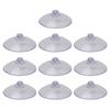 10PCS Transparent Suction Cups for Hanging Wall Hooks On For Kitchen and Bathroom Glass Casements with Removable Feature