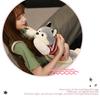 Husky Plush Sleeping Pillow Toy for Kids - Cute Cartoon Design