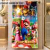 Beach TowelSuper Mario Custom Name Text Personalized Soft Towel for Beach Pool Indoor Home Decor Gift