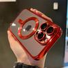 Luxury Transparent Magsafe Wireless Charging Case For iPhone 11 12 13 14 15 16 Pro Max Plus X XS XR Magnetic Soft Silicone Cove
