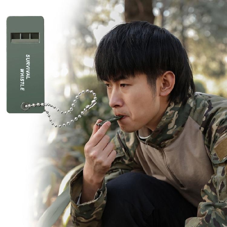 High Decibel Survival Whistle Portable Keychain Emergency Survival Whistle