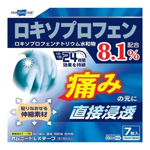 

[Category 2 OTC drug] Omnide LX Tape, 7 sheets